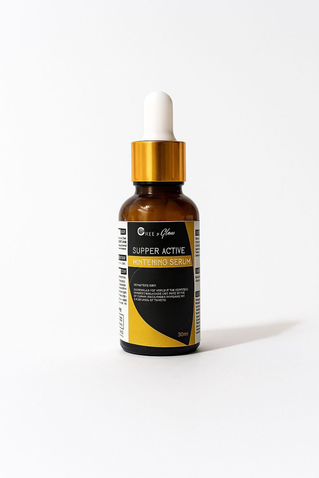 Gree & Glow Supper Active Whitening Serum – Brightening & Radiance Boost Formula (30ml)
